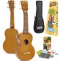 Mahalo Kahiko Series Learn 2 Play Ukulele Pack Soprano Transparent BrownΚωδικός: MK1TBRK 