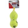 Kong Squeakair Tennis Παιχνίδι Σκύλου Μπάλα Λαστιχένια 2τμχ Large