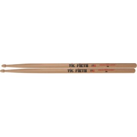 Vic Firth Hickory Μπαγκέτες Ντραμς American Classic με Σχήμα Μύτης DropΚωδικός: 5B  Vic Firth Hickory Μπαγκέτες Ντραμς American Classic με Σχήμα Μύτης DropΚωδικός: 5B