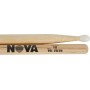 Vic Firth Hickory Μπαγκέτες Ντραμς Nova 5B με Σχήμα Μύτης OvalΚωδικός: N5BN 