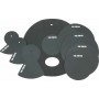 Vic Firth Drum &amp Cymbal Mute Prepack 10", 12”, 14”(2), 20" Hihat And Cymbals (2)Κωδικός: MUTEPP5 