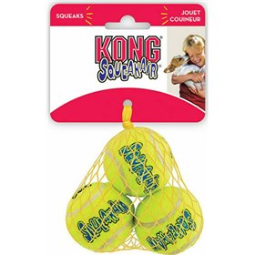 Kong Tennis Παιχνίδι Σκύλου Μπάλα Air Squeaker Λαστιχένιο/Τσόχα Small 3τμχ