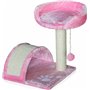 Pet Interest Cat Tree Tunnel Γατόδεντρο Ροζ 35x35x45cm