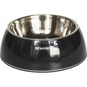 Pet Interest Deluxe Dual Ποτίστρα / Ταΐστρα Μπωλ Γάτας Μαύρο 200ml