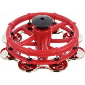 Latin Percussion Click Κόκκινο Πλαστικό Ντέφι Hi-Hat με Μονή Σειρά ΖίλιεςΚωδικός: LP193  Latin Percussion Click Κόκκινο Πλαστικό Ντέφι Hi-Hat με Μονή Σειρά ΖίλιεςΚωδικός: LP193