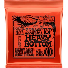Ernie Ball Skinny Top Heavy Bottom Slinky Nickel Wound (10–52)Κωδικός: P02215  Ernie Ball Skinny Top Heavy Bottom Slinky Nickel Wound (10–52)Κωδικός: P02215
