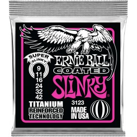 Ernie Ball Super Slinky Coated Titanium RPS 9-42Κωδικός: P03123 