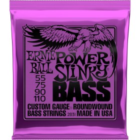 Ernie Ball Power Slinky Nickel Wound Bass 4-String 55-110Κωδικός: P02831  Ernie Ball Power Slinky Nickel Wound Bass 4-String 55-110Κωδικός: P02831