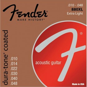 Fender 80/20 Dura-Tone Coated 880XL 10-48Κωδικός: 0730880002  Fender 80/20 Dura-Tone Coated 880XL 10-48Κωδικός: 0730880002