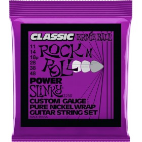 Ernie Ball Power Slinky Classic Rock n Roll 11-48Κωδικός: P02250  Ernie Ball Power Slinky Classic Rock n Roll 11-48Κωδικός: P02250