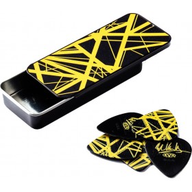 Dunlop Πένες Κιθάρας EVH Pick Tin VH II Πάχους 0.60mm Σετ 6τμχΚωδικός: EVHPT04 