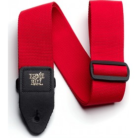 Ernie Ball Polypro Guitar Strap RedΚωδικός: P04040  Ernie Ball Polypro Guitar Strap RedΚωδικός: P04040