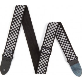 Dunlop Classic Check Strap Black/WhiteΚωδικός: D3831BK  Dunlop Classic Check Strap Black/WhiteΚωδικός: D3831BK