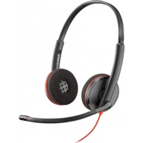 Plantronics Blackwire C3220 On Ear Multimedia Ακουστικά με μικροφωνο και σύνδεση USB-A Plantronics Blackwire C3220 On Ear Multimedia Ακουστικά με μικροφωνο και σύνδεση USB-A