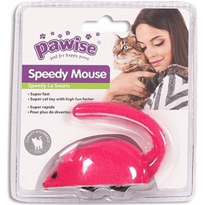 Pawise Παιχνίδι Γάτας Speedy Mouse Παιχνίδι Γάτας 9x6x4cm