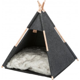 Trixie Tipi Φωλιά Γάτας σε Γκρι χρώμα 55x55x65cm Trixie Tipi Φωλιά Γάτας σε Γκρι χρώμα 55x55x65cm