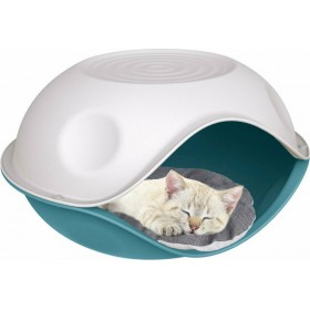 ΣΠΙΤΙ ΚΡΕΒΑΤΙ ΓΑΤΑΣ DUCK ΜΕ ΜΑΞΙΛΑΡΙ ΤΗΣ MPETS 57x 48 x 32CM-ΠΕΤΡΟΛ ΣΠΙΤΙ ΚΡΕΒΑΤΙ ΓΑΤΑΣ DUCK ΜΕ ΜΑΞΙΛΑΡΙ ΤΗΣ MPETS 57x 48 x 32CM-ΠΕΤΡΟΛ