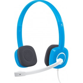 Logitech H150 On Ear Multimedia Ακουστικά με μικροφωνο και σύνδεση 3.5mm Jack σε Μπλε χρώμα Logitech H150 On Ear Multimedia Ακουστικά με μικροφωνο και σύνδεση 3.5mm Jack σε Μπλε χρώμα