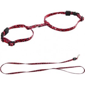 All For Paws Off Street Cat Harness & Leash Leopard 10mm All For Paws Off Street Cat Harness & Leash Leopard 10mm