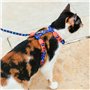 Zee-Dog Atlanta Σαμαράκι για Γάτες 15-30x26-41cm και Οδηγός Περιπάτου 120x1cm