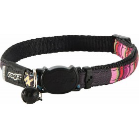 Rogz NeoCat Κολάρο Γάτας Μαύρο 20-31cm Candystripes 11mm Rogz NeoCat Κολάρο Γάτας Μαύρο 20-31cm Candystripes 11mm