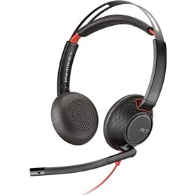 Plantronics Blackwire 5220 On Ear Multimedia Ακουστικά με μικροφωνο και σύνδεση USB-A Plantronics Blackwire 5220 On Ear Multimedia Ακουστικά με μικροφωνο και σύνδεση USB-A
