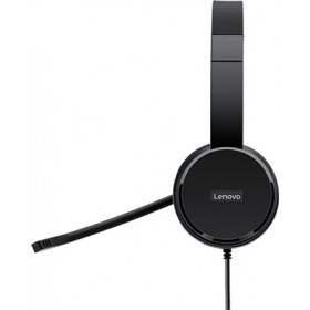 Lenovo 100 Stereo On Ear Multimedia Ακουστικά με μικροφωνο και σύνδεση USB-A Lenovo 100 Stereo On Ear Multimedia Ακουστικά με μικροφωνο και σύνδεση USB-A
