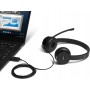 Lenovo 100 Stereo On Ear Multimedia Ακουστικά με μικροφωνο και σύνδεση USB-A