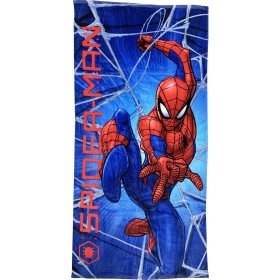 Disney Spider-Man Παιδική Πετσέτα Θαλάσσης 70x140cm σε Μπλε χρώμα Disney Spider-Man Παιδική Πετσέτα Θαλάσσης 70x140cm σε Μπλε χρώμα