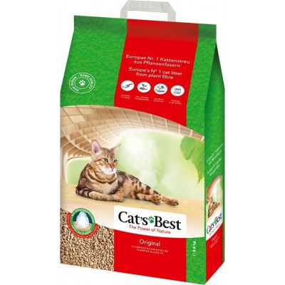 Cat's Best Original Pellet Γάτας Clumping 2.1kg 20lt