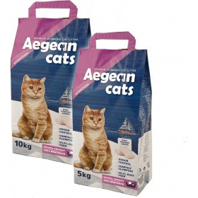 Aegean Άμμος Γάτας Baby Powder Clumping 10kg Aegean Άμμος Γάτας Baby Powder Clumping 10kg