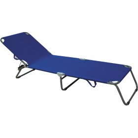 Unigreen Ξαπλώστρα Παραλίας Μεταλλική PolycanvasΚωδικός: 19328 