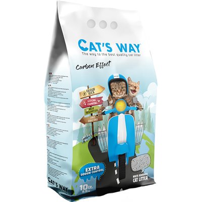 Cat's Way Carbon Effect Άμμος Γάτας Clumping 10lt