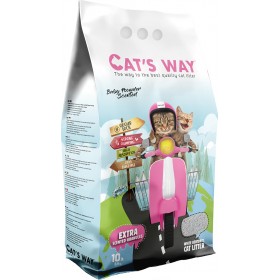 Cat's Way Μπετονίτης Άμμος Γάτας Baby Powder Clumping 10lt Cat's Way Μπετονίτης Άμμος Γάτας Baby Powder Clumping 10lt