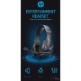 HP Over Ear Multimedia Ακουστικά με μικροφωνο και σύνδεση 3.5mm Jack / USB-A σε Μπλε χρώμα