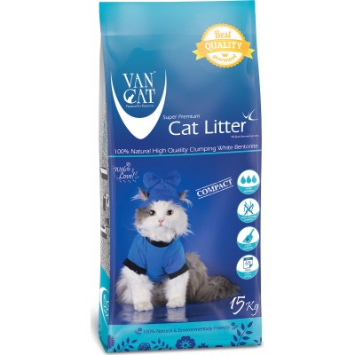 Van Cat Natural Άμμος Γάτας Clumping 15kg