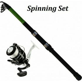 Sim Engineering Set Spin Καλάμι Ψαρέματος για Spinning με Μηχανισμό 2.70m Sim Engineering Set Spin Καλάμι Ψαρέματος για Spinning με Μηχανισμό 2.70m