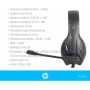 HP Over Ear Multimedia Ακουστικά με μικροφωνο και σύνδεση 3.5mm Jack / USB-A σε Μπλε χρώμα