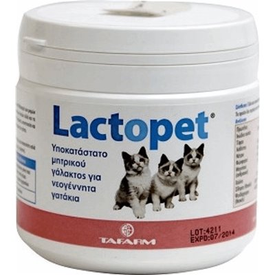 Tafarm Lactopet Kitten Υποκατάστατο Μητρικού Γάλακτος 200γρ.