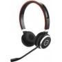 Jabra Evolve 65 MS Stereo Ασύρματα On Ear Multimedia Ακουστικά με μικροφωνο και σύνδεση Bluetooth / USB-A