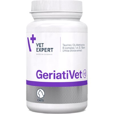 VetExpert GeriatiVet Διατροφικό Συμπλήρωμα για Υπερήλικες Γάτες 60 Κάψουλες