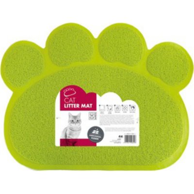 M-Pets Πατάκι για Λεκάνη Γάτας Πράσινο 60x45cm