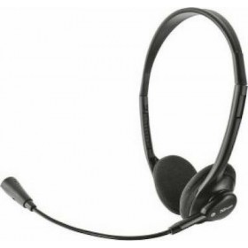 Trust Primo On Ear Multimedia Ακουστικά με μικροφωνο και σύνδεση 3.5mm Jack