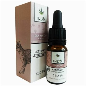India Cosmetics, CBD Oil Για Γάτες 5% 10 ml
