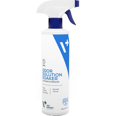 VetExpert Cat Odor Solution Soaker Σπρέι Εξουδετέρωσης Οσμών για Γάτες 500ml