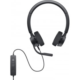 Dell Pro Stereo Headset On Ear Multimedia Ακουστικά με μικροφωνο και σύνδεση USB-A