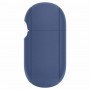 Spigen Silicone Fit Θήκη Σιλικόνης με Γάντζο Deep Blue για Apple AirPods 3