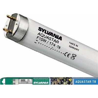 Sylvania Aquastar Φωτιστικό Ενυδρείου με Λάμπα T8 Φθορισμού Θαλασσινό/Κοράλλια 150% 60cm με Λευκό Φως 18W