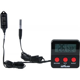 Trixie Ψηφιακό Θερμόμετρο/Υγρόμετρο με Τηλεσκοπικό Αισθητήρα 6x6cm