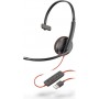 Plantronics Blackwire 3210 On Ear Multimedia Ακουστικά με μικροφωνο και σύνδεση USB-A